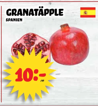 Nelins Granatäpple erbjuda