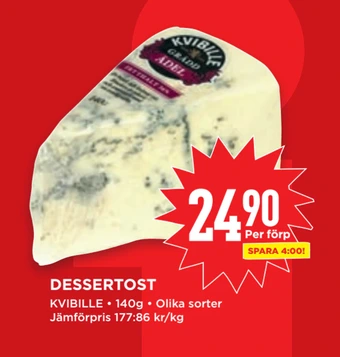 Willys Dessertost erbjuda