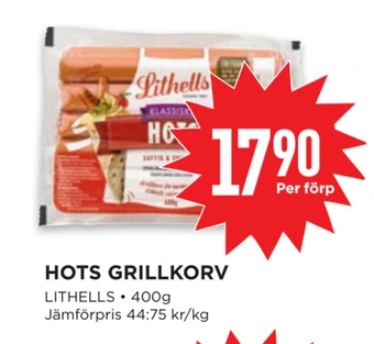 Willys Hots grillkorv erbjuda