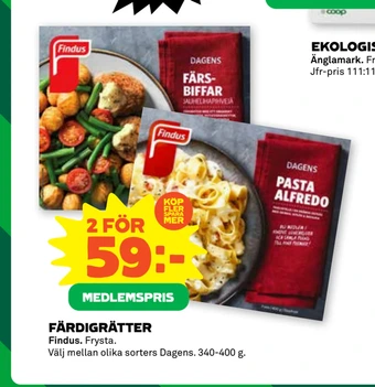 Stora Coop Färdigrätter erbjuda