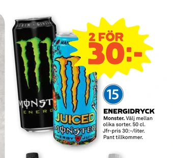 Stora Coop Energidryck erbjuda