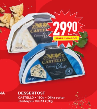Willys Hemma Dessertost erbjuda