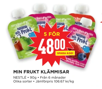 Willys Min frukt klämmisar erbjuda