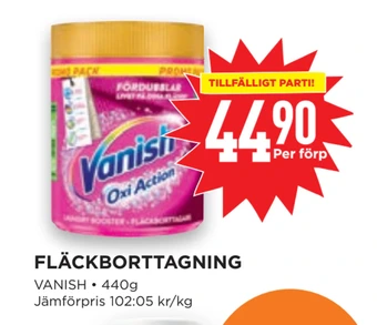 Willys Fläckborttagning erbjuda