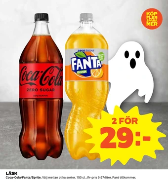 Coop Läsk erbjuda
