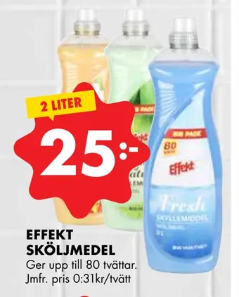 ÖoB Effekt sköljmedel erbjuda
