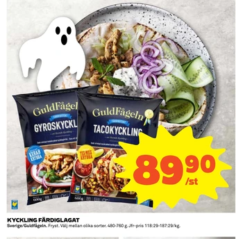 Coop Kyckling färdiglagat erbjuda