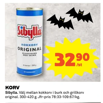 Coop Korv erbjuda