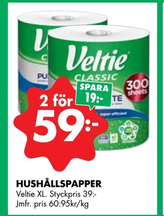 ÖoB Hushållspapper erbjuda