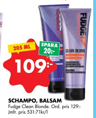 ÖoB Schampo, balsam erbjuda