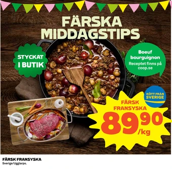 Coop Färsk fransyska erbjuda