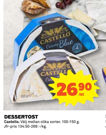 Coop Dessertost erbjuda