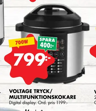ÖoB Voltage tryck/ multifunktionskokare erbjuda