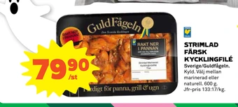 Coop Strimlad färsk kycklingfilé erbjuda