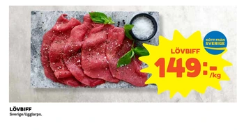 Coop Lövbiff erbjuda