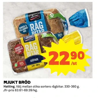 Coop Mjukt bröd erbjuda
