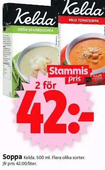 ICA Supermarket Soppa Kelda erbjuda