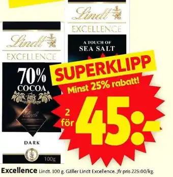 ICA Supermarket Excellence Lindt erbjuda