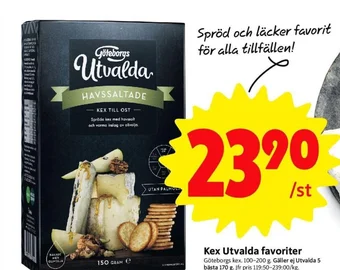 ICA Nära Kex Utvalda favoriter Göteborgs kex erbjuda