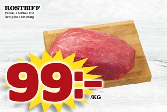 Din Mat ROSTBIFF erbjuda