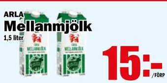 Matdax Mellanmjölk erbjuda