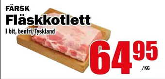 Matdax Fläskkotlett erbjuda