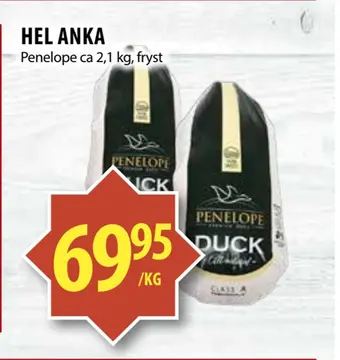 Matvärlden Tensta Hel anka erbjuda