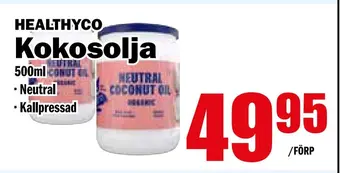 Matdax Kokosolja erbjuda