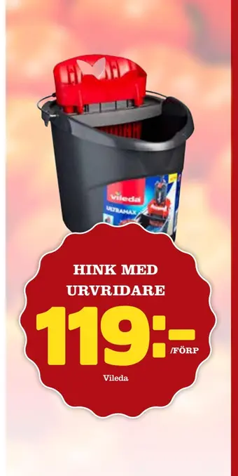 Matdax Hink med urvridare erbjuda