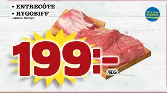 Prisma Mat Entrecôte • ryggbiff erbjuda