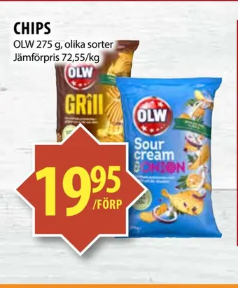 Matvärlden Tensta Chips erbjuda