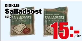 Matdax Salladsost erbjuda