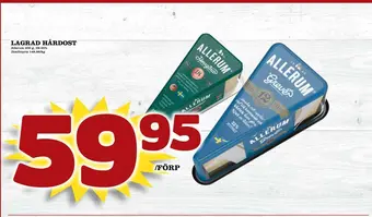 Matdax Lagrad hårdost erbjuda