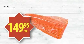 Matvärlden Tensta Hel laxfilé erbjuda