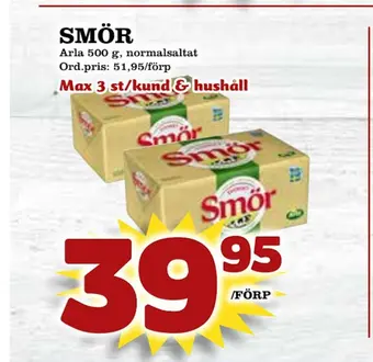Supergrossen Smör erbjuda