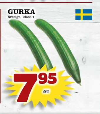 Supergrossen Gurka erbjuda