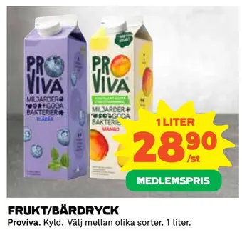 Coop Konsum Frukt/bärdryck erbjuda