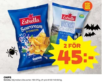 Coop Konsum Chips erbjuda