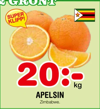 Nya Pulsen Apelsin erbjuda