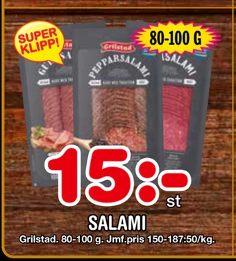 Nya Pulsen Salami erbjuda