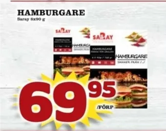 Matdax Saray hamburgare erbjuda