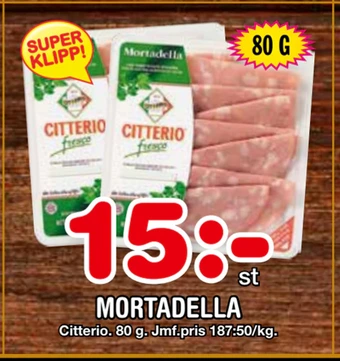Nya Pulsen Mortadella erbjuda