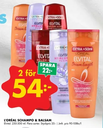 ÖoB Elvital balsam erbjuda