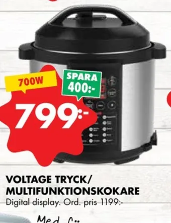 ÖoB Voltage tryckkokare erbjuda