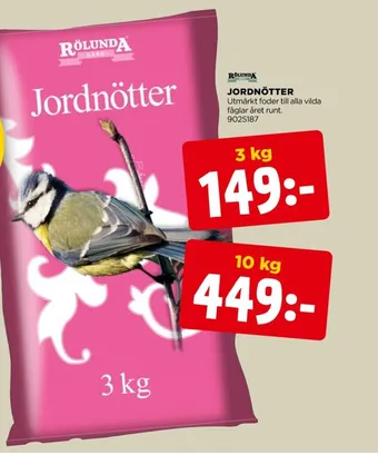 Jem&Fix Rölunda jordnötter erbjuda