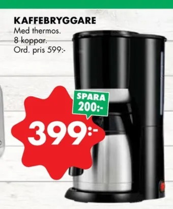 ÖoB Voltage kaffebryggare erbjuda