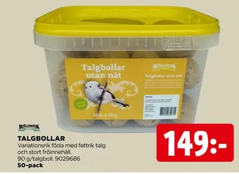 Jem&Fix Rölunda talgbollar erbjuda
