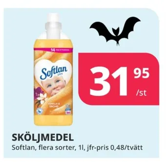 Tempo Softlan sköljmedel erbjuda