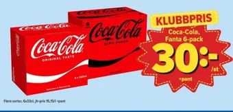 Östenssons Coca cola läskedryck erbjuda