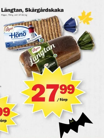 Pekås Längtan rågbröd erbjuda